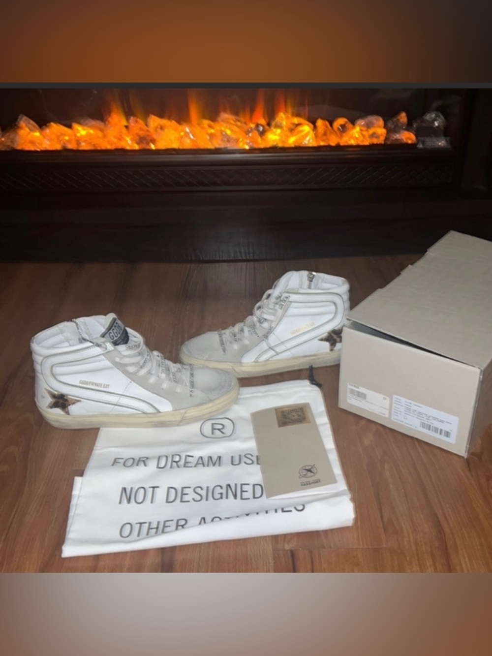 Golden Goose Slides -Brand New In
Box With Dust-bag AMAZING